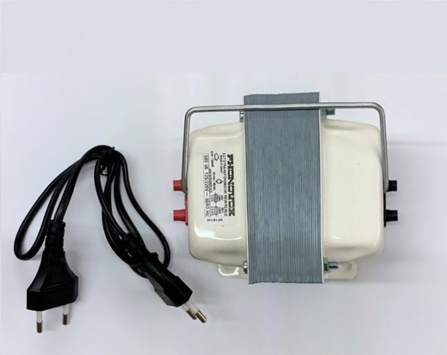 Auto transformador 110-220-110v, maxima potencia 100 watios