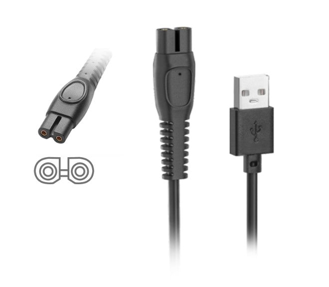 Cable para Afeitadora 5V/1A XTD-A438 Compatible con Philips